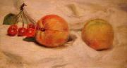 Pierre-Auguste Renoir Duraznos y cerezas oil painting picture wholesale